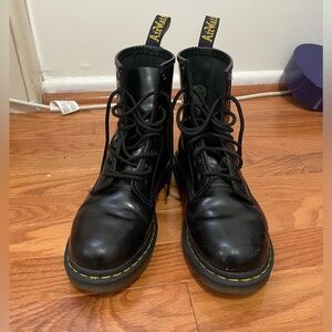 Dr. Martens 1460 Smooth Leather Lace Up Boot